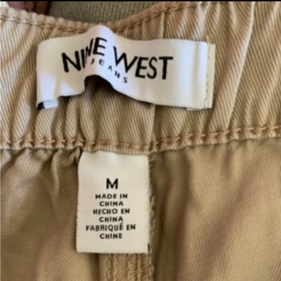 *NWT NineWest Women’s Light Khaki Joggers NWT SIZE M - Picture 2 of 15